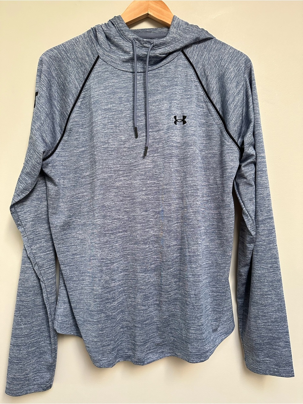 Under Armour Hoodie Mens XL Loose Fit Blue Gray Athletic‎ Pullover
